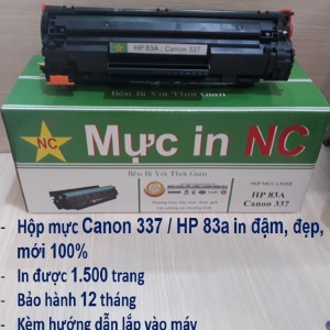 Hộp mực HP 83A, m125, m126, m127, m201, m225, m125a, m127fn, 127fn, m201dw loại 1 (bền)